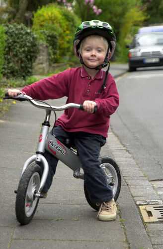 Wann ist ein Fahrrad zu klein Kinder?
