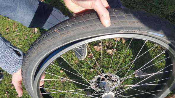 Was passiert wenn man Fahrradreifen zu stark aufgepumpt?