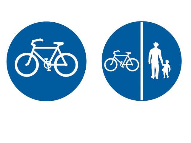 Wie schnell darf man mit dem Fahrrad auf dem Radweg fahren?