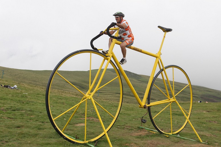 Was passiert wenn ein Fahrrad zu groß ist?
